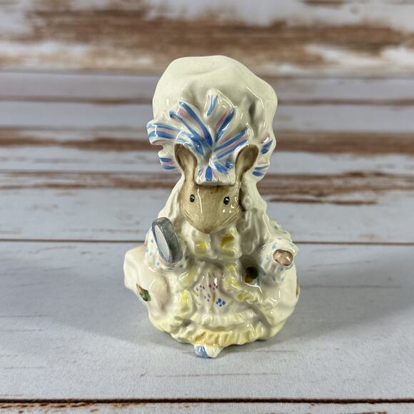 Vintage 1951 Beatrix Potter Lady Mouse Figurine 4" Beswick England Used - Picture 1 of 6